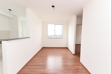 Sala de apartamento para alugar com 2 quartos, 45m² em Bairro da Glória, Contagem