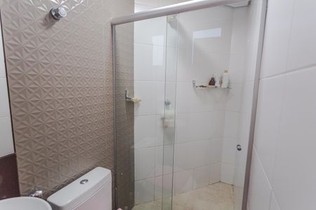 Banheiro da Suíte de apartamento à venda com 4 quartos, 126m² em Santa Tereza, Belo Horizonte