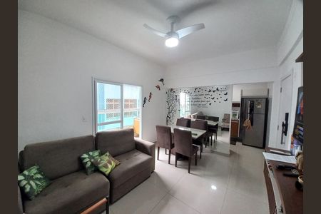 Sala de apartamento para alugar com 2 quartos, 79m² em Itararé, São Vicente