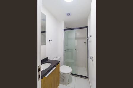 Studio para alugar com 27m², 1 quarto e sem vaga Studio para alugar com 27m², 1 quarto e sem vagaDetalhe - Banheiro