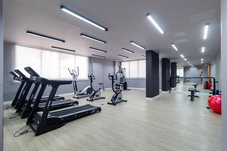 Studio para alugar com 27m², 1 quarto e sem vaga Studio para alugar com 27m², 1 quarto e sem vagaAcademia