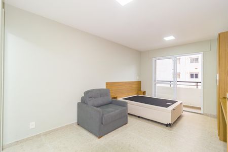 Studio para alugar com 27m², 1 quarto e sem vaga Studio para alugar com 27m², 1 quarto e sem vagaSala/Quarto
