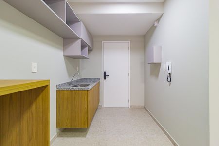 Studio para alugar com 27m², 1 quarto e sem vaga Studio para alugar com 27m², 1 quarto e sem vagaCozinha