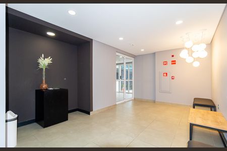 Studio para alugar com 27m², 1 quarto e sem vagaHall social
