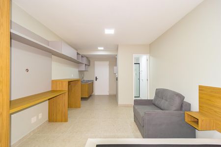 Studio para alugar com 27m², 1 quarto e sem vaga Studio para alugar com 27m², 1 quarto e sem vagaSala/Quarto
