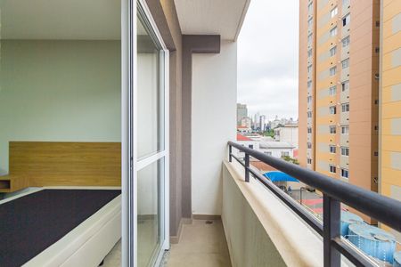 Sacada de kitnet/studio para alugar com 1 quarto, 27m² em Brás, São Paulo