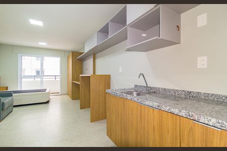 Studio para alugar com 27m², 1 quarto e sem vaga Studio para alugar com 27m², 1 quarto e sem vagaCozinha
