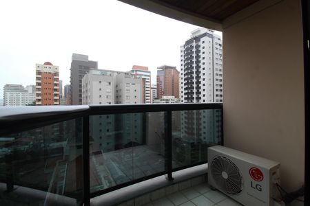 Varanda de apartamento à venda com 1 quarto, 34m² em Itaim Bibi, São Paulo