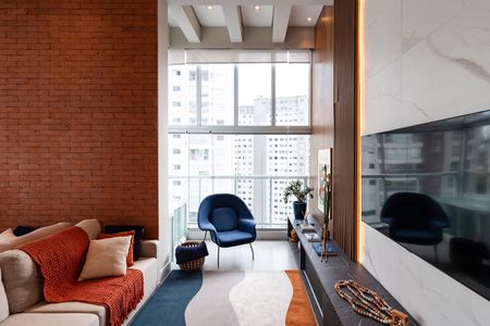 Sala de apartamento para alugar com 2 quartos, 112m² em Barra Funda, São Paulo