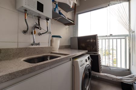 Área de Serviço de apartamento para alugar com 2 quartos, 112m² em Barra Funda, São Paulo