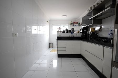 Cozinha de apartamento à venda com 3 quartos, 92m² em Parque Sao Vicente, Santo André