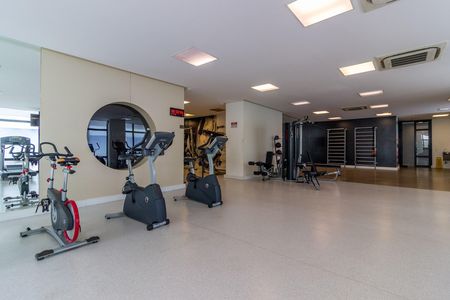 Studio para alugar com 58m², 1 quarto e 1 vaga Studio para alugar com 58m², 1 quarto e 1 vagaÁrea comum - Academia