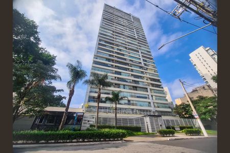Studio para alugar com 58m², 1 quarto e 1 vaga Studio para alugar com 58m², 1 quarto e 1 vagaFachada