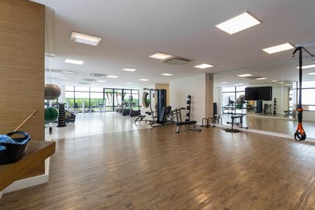 Studio para alugar com 58m², 1 quarto e 1 vaga Studio para alugar com 58m², 1 quarto e 1 vagaÁrea comum - Academia