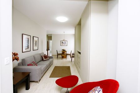 Sala de kitnet/studio para alugar com 1 quarto, 54m² em Santa Lúcia, Belo Horizonte