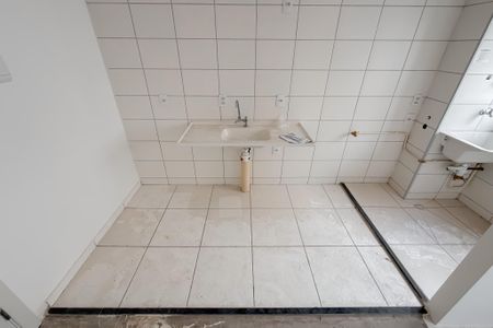 Apartamento à venda com 36m², 2 quartos e sem vagaCozinha e Área de Serviço