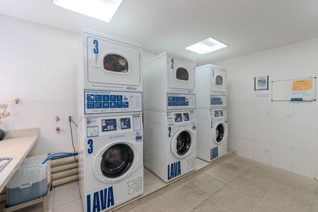 Studio para alugar com 50m², 1 quarto e 1 vagaLavanderia