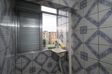 Cozinha de apartamento para alugar com 1 quarto, 40m² em Guajuviras, Canoas