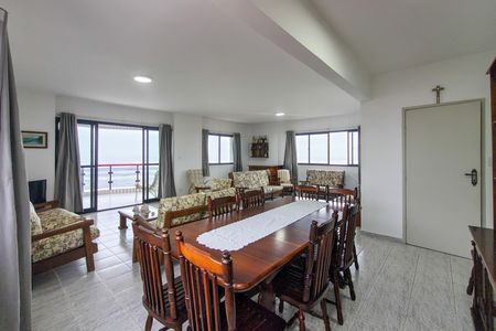 Sala de apartamento para alugar com 3 quartos, 165m² em Jardim Imperador, Praia Grande