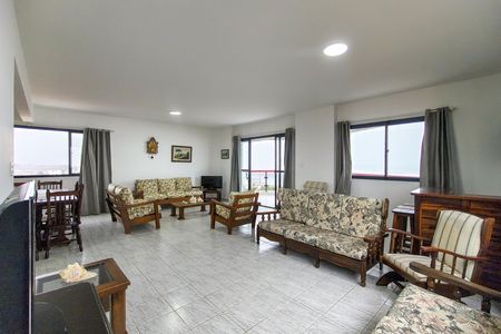 Sala de apartamento para alugar com 3 quartos, 165m² em Jardim Imperador, Praia Grande