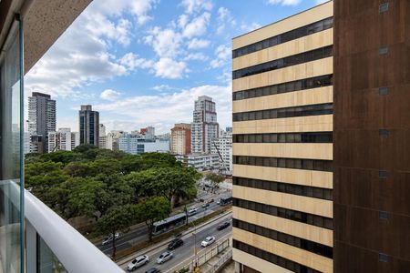 Varanda de kitnet/studio à venda com 1 quarto, 48m² em Consolação, São Paulo