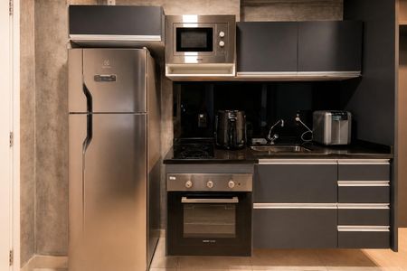 Studio à venda com 48m², 1 quarto e 1 vaga Studio à venda com 48m², 1 quarto e 1 vagaCozinha