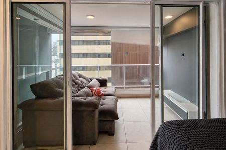 Studio à venda com 48m², 1 quarto e 1 vaga Studio à venda com 48m², 1 quarto e 1 vagaVaranda