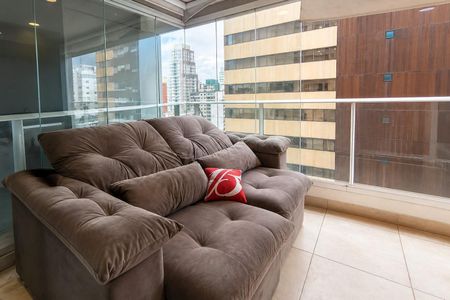 Varanda de kitnet/studio à venda com 1 quarto, 48m² em Consolação, São Paulo
