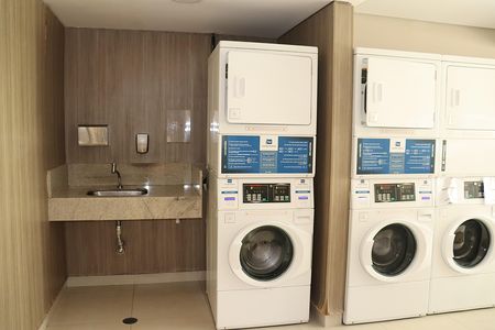 Studio à venda com 48m², 1 quarto e 1 vagaLavanderia
