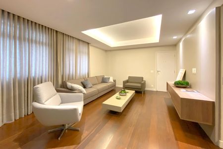 Sala de apartamento para alugar com 4 quartos, 240m² em Anchieta, Belo Horizonte