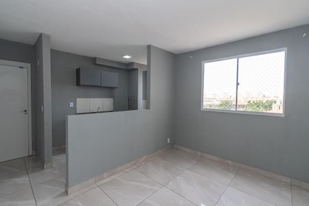 Sala de Estar/Jantar  de apartamento para alugar com 2 quartos, 44m² em Loteamento Jardim das Estâncias, Sumaré