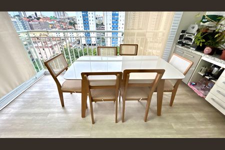 Varanda da Sala de apartamento à venda com 2 quartos, 62m² em Macedo, Guarulhos