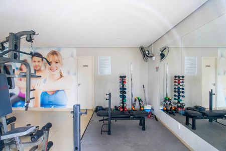 Apartamento para alugar com 63m², 3 quartos e 1 vaga Apartamento para alugar com 63m², 3 quartos e 1 vagaÁrea comum - Academia