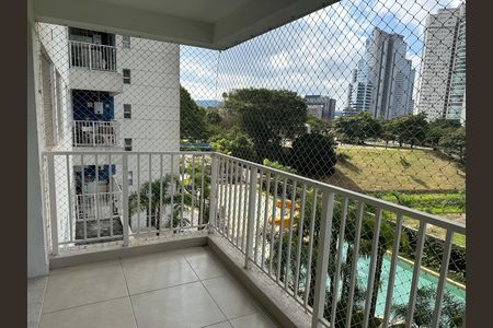 Apartamento à venda com 52m², 1 quarto e 2 vagasVista da Sacada