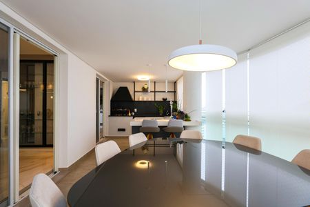 Varanda da Sala de apartamento para alugar com 4 quartos, 261m² em Vila Andrade, São Paulo