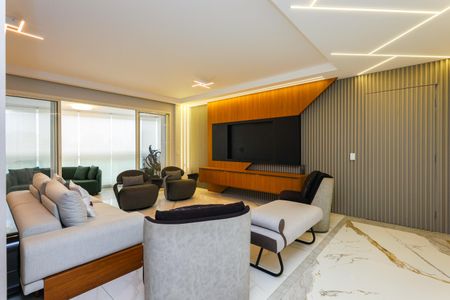 Sala de apartamento para alugar com 4 quartos, 261m² em Vila Andrade, São Paulo