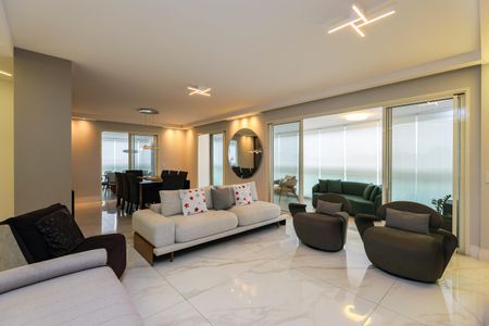 Sala de apartamento para alugar com 4 quartos, 261m² em Vila Andrade, São Paulo