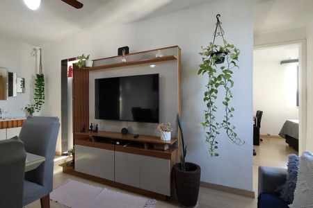 Sala de apartamento à venda com 2 quartos, 46m² em Taquara, Rio de Janeiro
