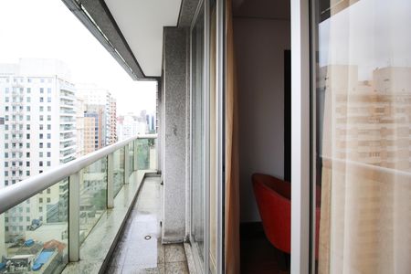 Apartamento para alugar com 60m², 1 quarto e 1 vaga Apartamento para alugar com 60m², 1 quarto e 1 vagaVaranda