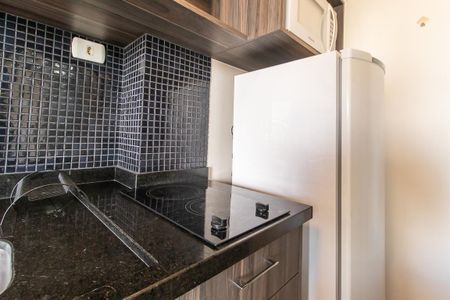 Studio para alugar com 30m², 1 quarto e 1 vaga Studio para alugar com 30m², 1 quarto e 1 vagaDetalhe da cozinha