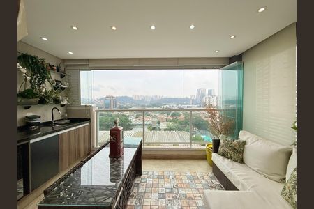 Varanda de apartamento para alugar com 2 quartos, 68m² em Jardim Dom Bosco, São Paulo