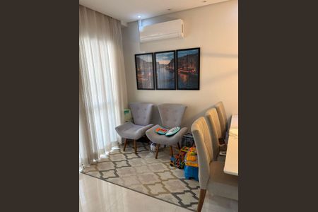 Sala de apartamento à venda com 2 quartos, 77m² em Ponte Sao Joao, Jundiaí