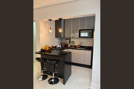 Cozinha de apartamento à venda com 2 quartos, 77m² em Ponte Sao Joao, Jundiaí