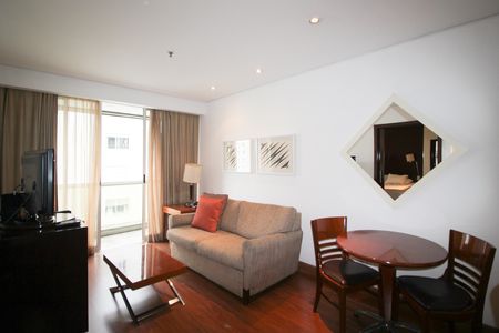 Sala de apartamento para alugar com 1 quarto, 57m² em Itaim Bibi, São Paulo