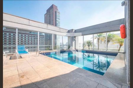 Área comum - Piscina de apartamento para alugar com 1 quarto, 57m² em Itaim Bibi, São Paulo