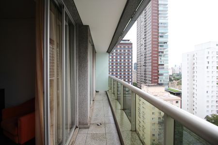 Apartamento para alugar com 57m², 1 quarto e 1 vaga Apartamento para alugar com 57m², 1 quarto e 1 vagaVaranda