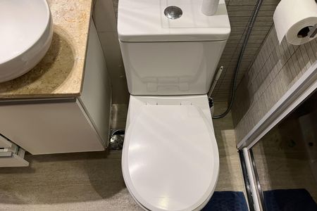 Apartamento para alugar com 35m², 2 quartos e 1 vaga Apartamento para alugar com 35m², 2 quartos e 1 vagaBanheiro
