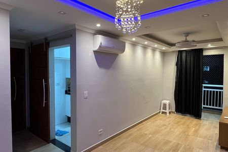 Sala de apartamento para alugar com 2 quartos, 35m² em Morro Nova Cintra, Santos