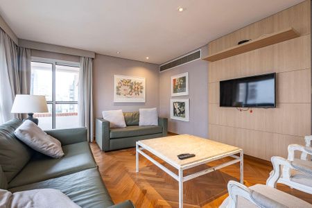 Sala de apartamento para alugar com 3 quartos, 186m² em Jardim Paulista, São Paulo
