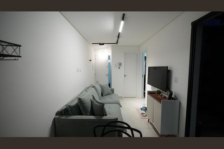 Sala de apartamento à venda com 2 quartos, 70m² em Jardim Bela Vista, Santo André